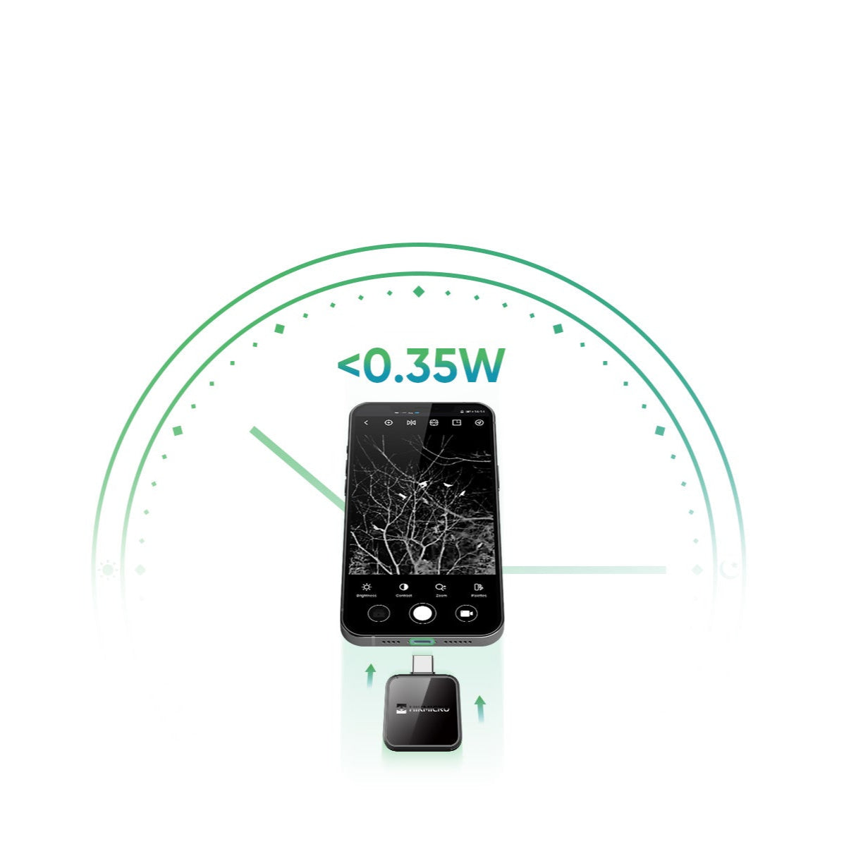Câmera Térmica HIKMICRO EXPLORER para Smartphones