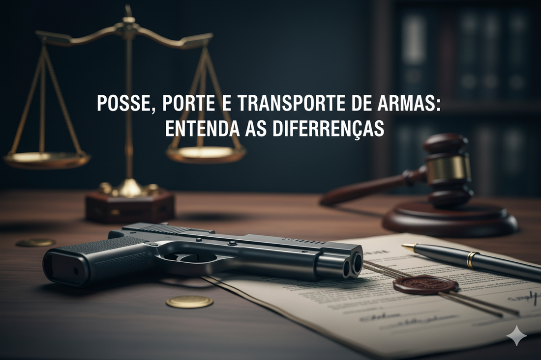 Posse, porte e transporte: entenda a diferença