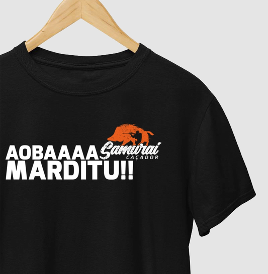 Camiseta estampa aobaaa Marditu
